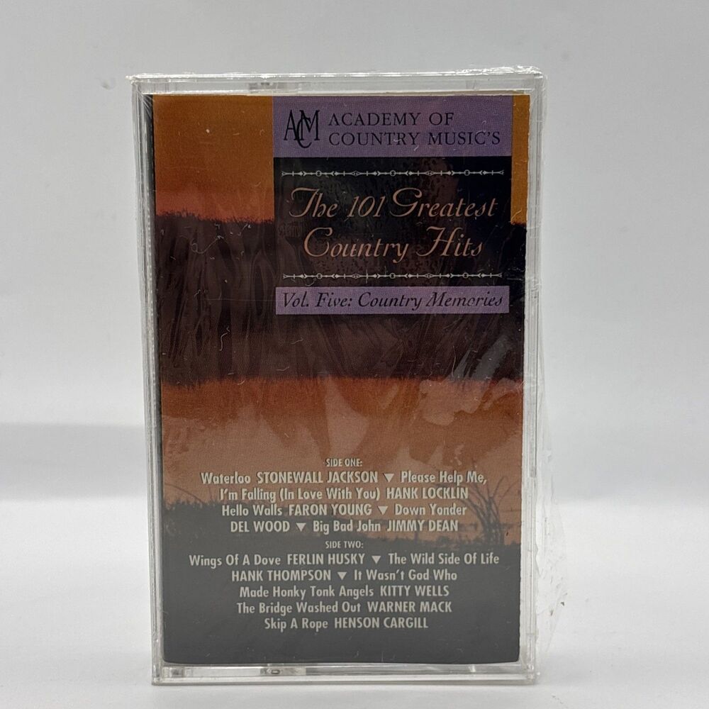 101 GREATEST COUNTRY HITS - Vol. 5   Cassette   Ktel 3359-4